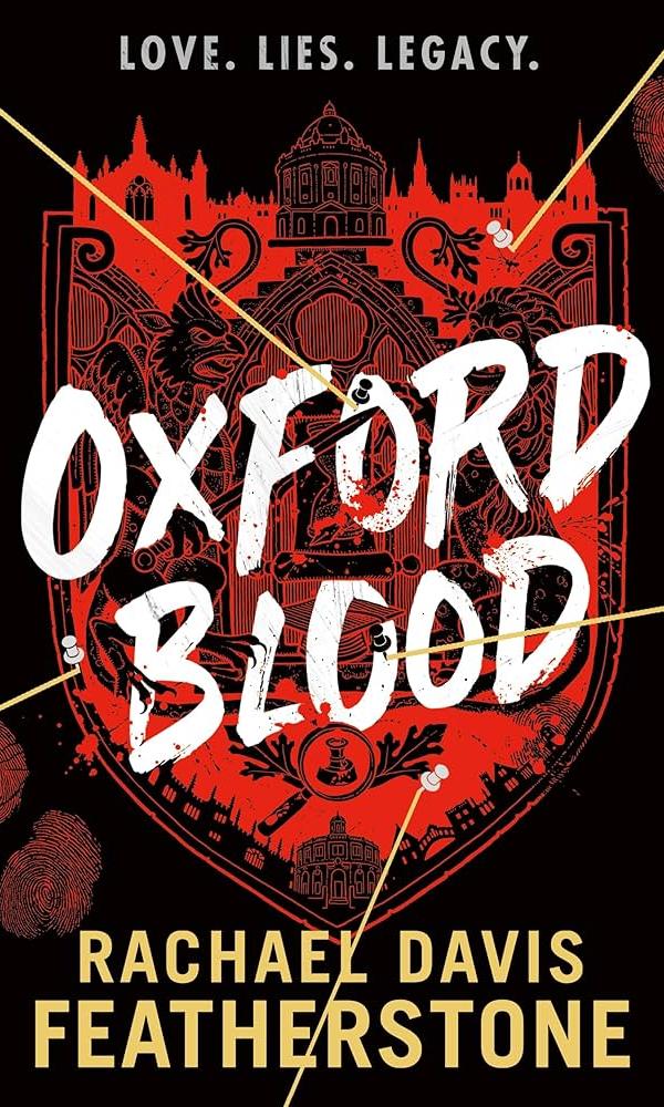 cover of "Oxford Blood" by Rachael Davis Featherstone