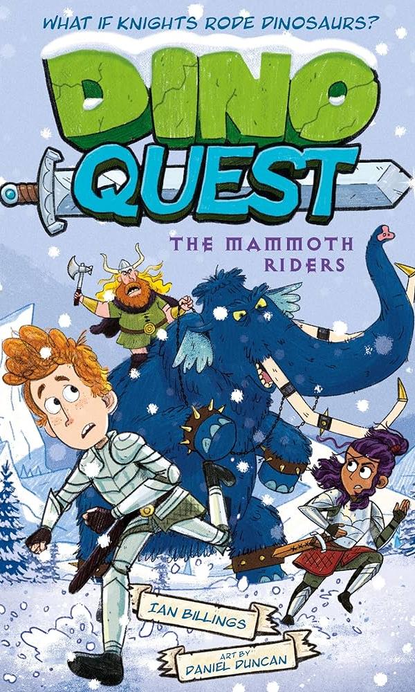 cover of Dino Quest: The Mammoth Riders by Ian Billings